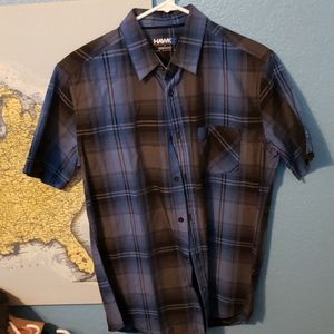 Hawk Plaid Botton Down Shirt